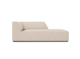 Micadoni Chaise Longue Right "Ruby" 1 Seat