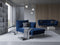 Micadoni Velvet Chaise Longue Right