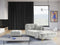 Micadoni Velvet Chaise Longue Right