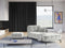 Micadoni Velvet Chaise Longue Right
