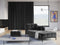 Micadoni Velvet Chaise Longue Right