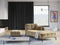 Micadoni Velvet Chaise Longue Right