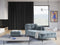 Micadoni Velvet Chaise Longue Right