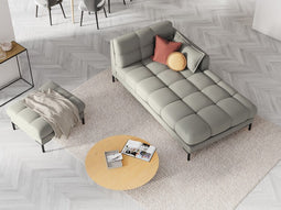 Micadoni Chaise Longue Right "Mamaia" 1 Seat