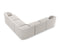Micadoni Symmetrical Corner Sofa