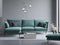 Micadoni Velvet Left Corner Sofa