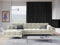 Micadoni Velvet Left Corner Sofa