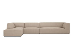 Micadoni Modular Left Corner Sofa "Ruby" 5 Seats