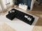 Micadoni Velvet Left Corner Sofa