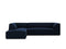 Micadoni Velvet Modular Left Corner Sofa