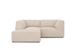 Micadoni Modular Left Corner Sofa "Ruby" 3 Seats