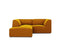 Micadoni Velvet Modular Left Corner Sofa