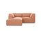 Micadoni Velvet Modular Left Corner Sofa