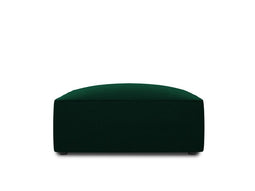 Micadoni Velvet Pouf "Ruby" 1 Seat
