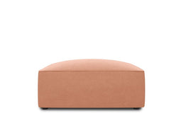 Micadoni Velvet Pouf "Ruby" 1 Seat