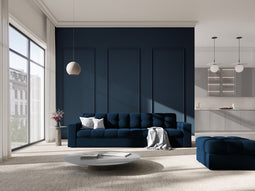 Micadoni Velvet Pouf "Justin" 1 Seat