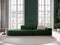Micadoni Left Velvet Sofa