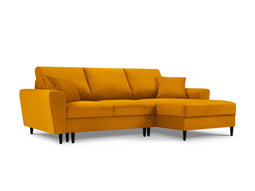 Micadoni Right Corner Sofa With Bed Function And Box "Moghan" 4 Seats