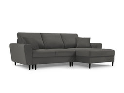 Micadoni Right Corner Sofa With Bed Function And Box "Moghan" 4 Seats
