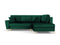 Micadoni Velvet Right Corner Sofa With Bed Function And Box