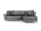 Micadoni Velvet Right Corner Sofa With Bed Function And Box