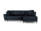 Micadoni Velvet Right Corner Sofa With Bed Function And Box