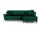 Micadoni Velvet Right Corner Sofa With Bed Function And Box