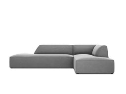 Micadoni Velvet Modular Right Corner Sofa "Ruby" 4 Seats