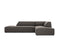 Micadoni Velvet Modular Right Corner Sofa