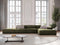 Micadoni Velvet Right Corner Sofa