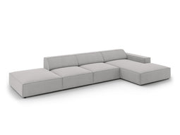 Micadoni Velvet Right Corner Sofa "Jodie" 5 Seats