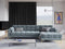 Micadoni Velvet Right Corner Sofa
