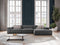 Micadoni Velvet Right Corner Sofa