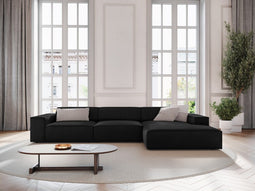 Micadoni Velvet Right Corner Sofa "Jodie" 4 Seats