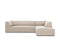 Micadoni Velvet Modular Right Corner Sofa