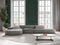 Micadoni Velvet Left Corner Sofa