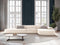 Micadoni Velvet Right Corner Sofa