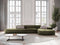 Micadoni Velvet Right Corner Sofa