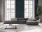 Micadoni Velvet Right Corner Sofa