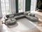 Micadoni Velvet Panoramic Right Corner Sofa