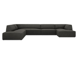 Micadoni Panoramic Left Corner Sofa "Ruby" 7 Seats