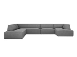 Micadoni Panoramic Left Corner Sofa "Ruby" 7 Seats