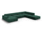 Micadoni Velvet Panoramic Right Corner Sofa
