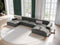 Micadoni Velvet Panoramic Sofa