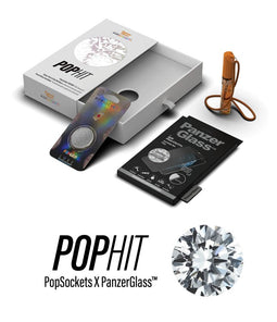 PopHit iPhone X / Xs / 11 Pro - CamSlider™ with crystals from Swarovski®, Black
