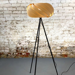 GOFURNIT Floor lamp 'Quiescenta' from oak
