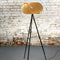 GOFURNIT Floor lamp 'Quiescenta' from oak