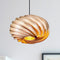 GOFURNIT Hanging lamp 'Quiescenta' in olive ash