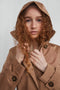 Waterproof Tailored Trenchcoat - Satin Beige