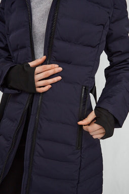 Waterproof Puffer Jacket - Navy